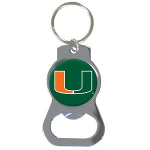 Miami Hurricanes Bottle Opener Key Chain / Bundle 2 For $18 To Save!